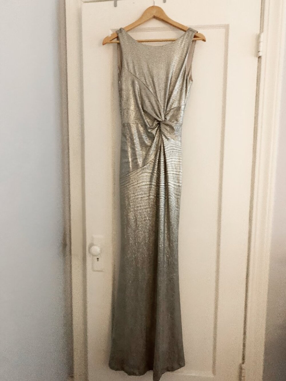 Women's Silver Gown Black Tie Weddings